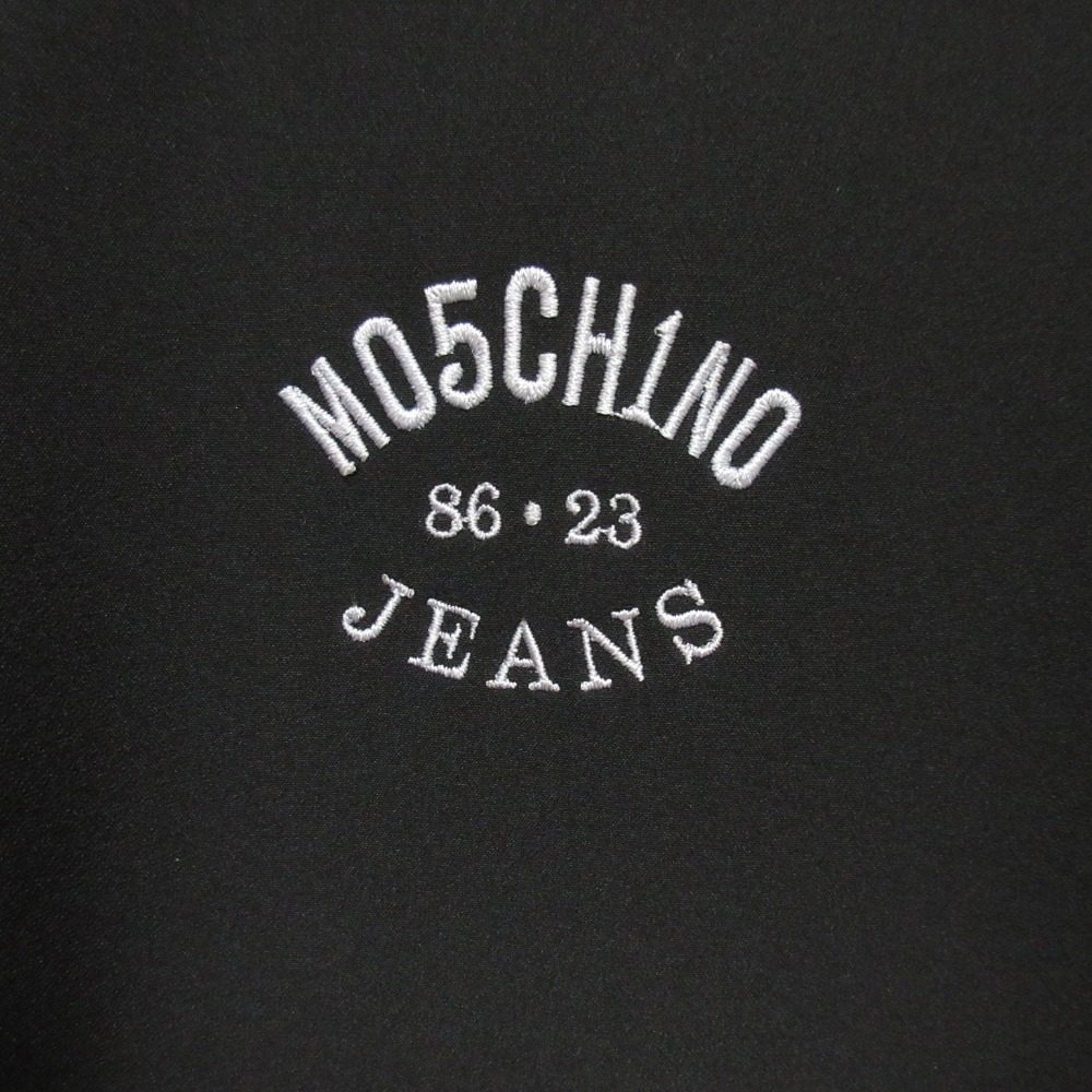 モスキーノ ジーンズ ロゴ刺繍Tシャツ