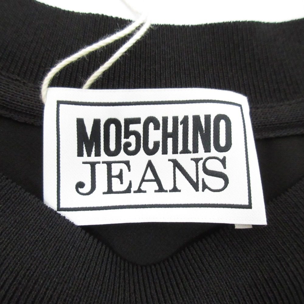 モスキーノ ジーンズ ロゴ刺繍Tシャツ