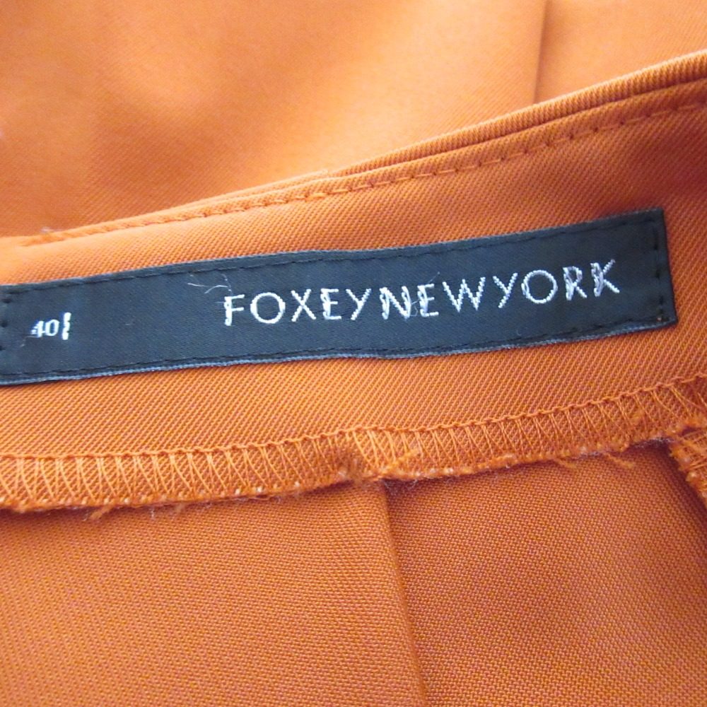FOXEY NEW YORK プリーツ スカート