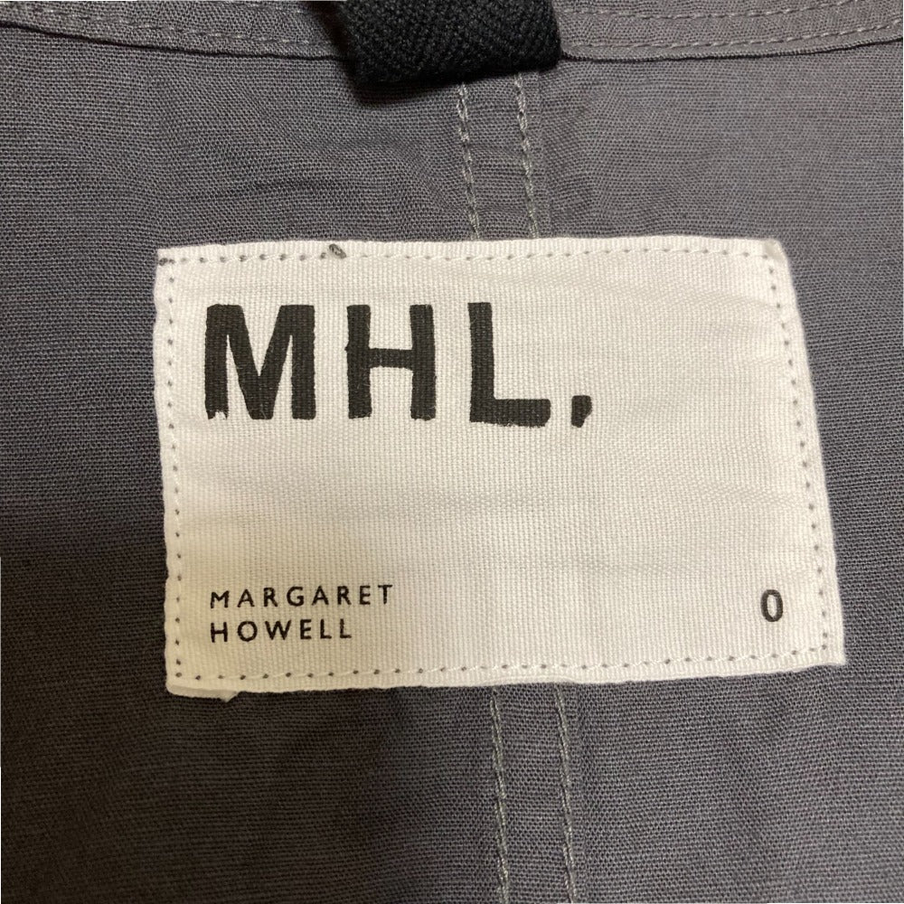 MARGARET HOWELL MHL. リネン ブレンド シャツ ドレス