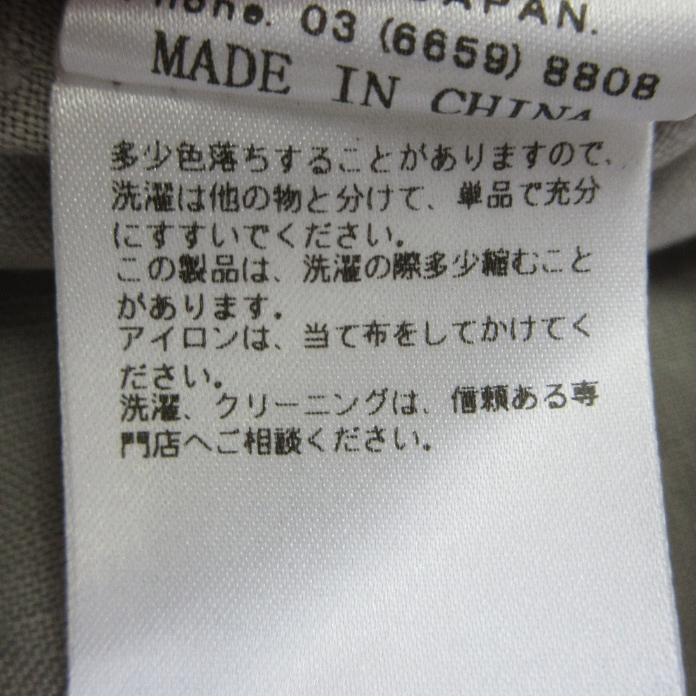 NOMBRE IMPAIR フレンチ リネン ロング コート
