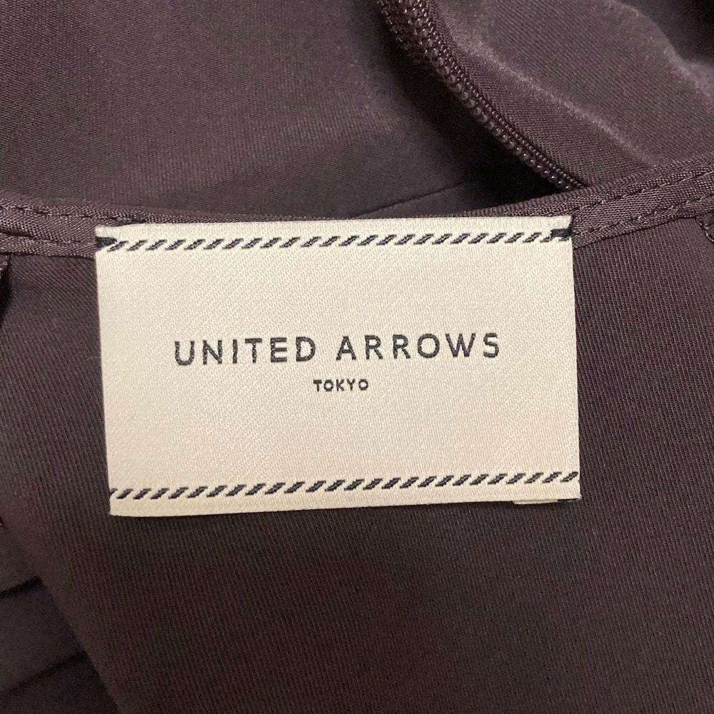 UNITED ARROWS ツイスト デザイン ドレス