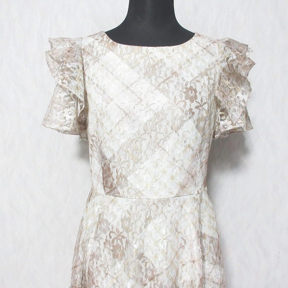 WILLSELECTION レース チェック ドレス