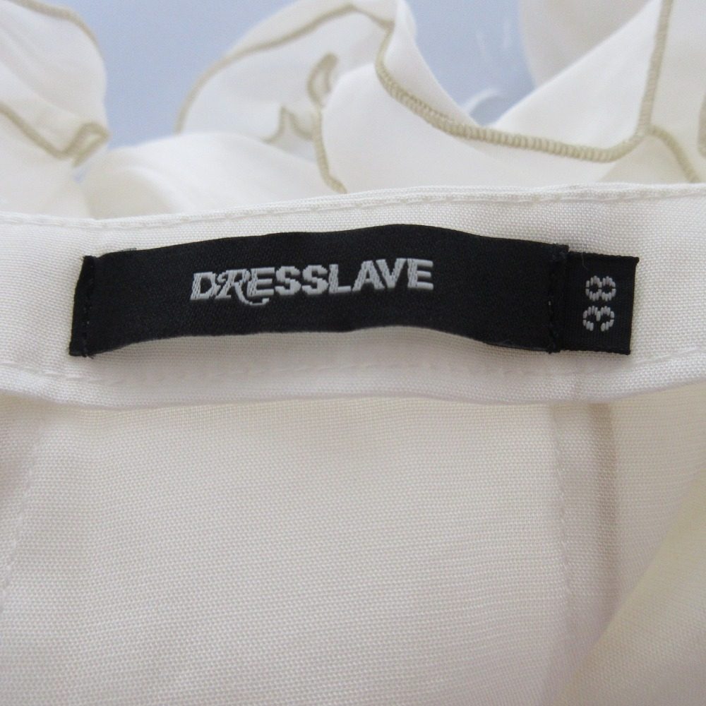 DRESSLAVE フリル ブラウス シャツ