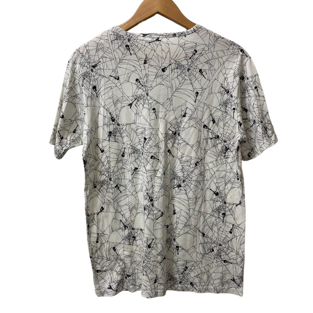 ラッドミュージシャン スパイダーギターコットン半袖Tシャツ