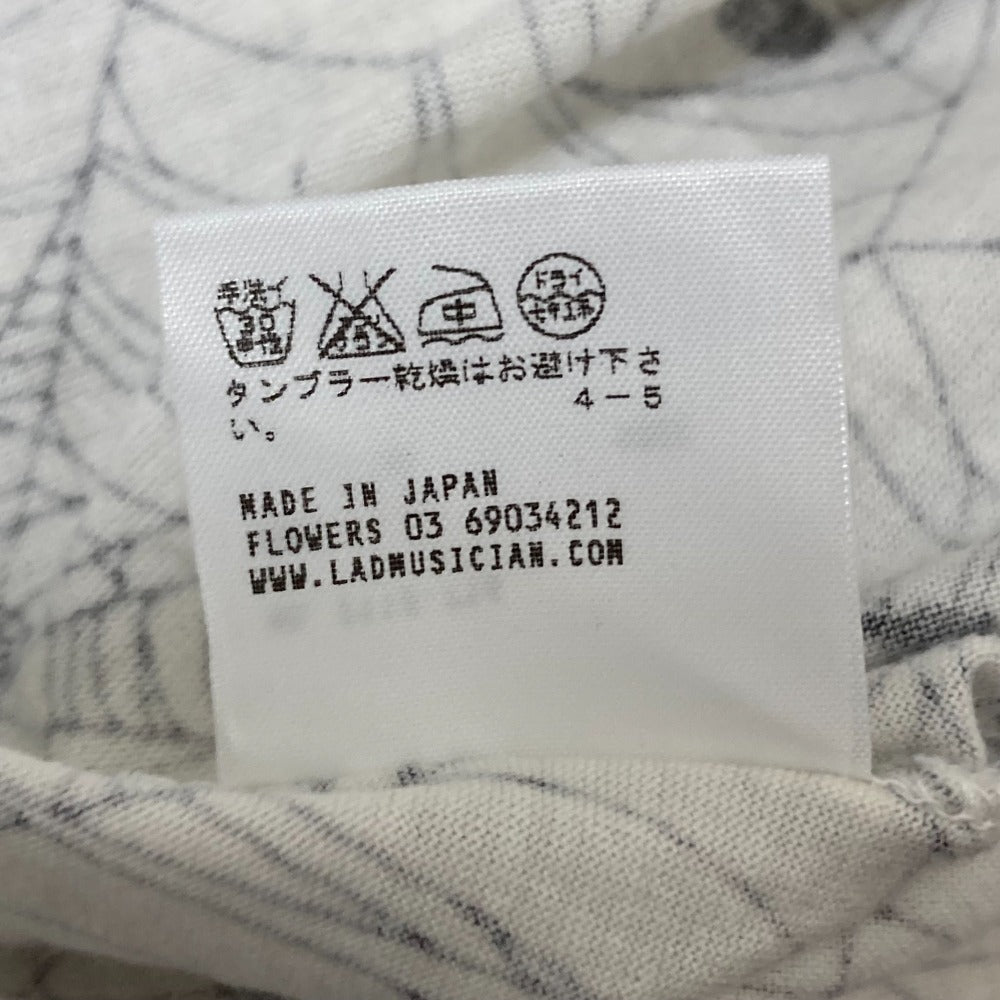 ラッドミュージシャン スパイダーギターコットン半袖Tシャツ