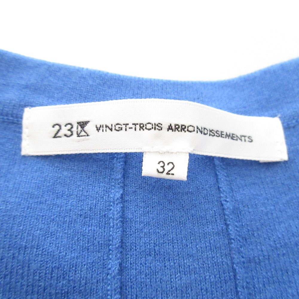 23区 クルーネック ハーフスリーブ Tシャツ