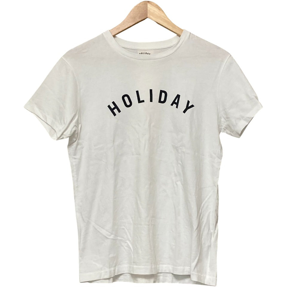 HOLIDAY ロゴクルーネックTシャツ