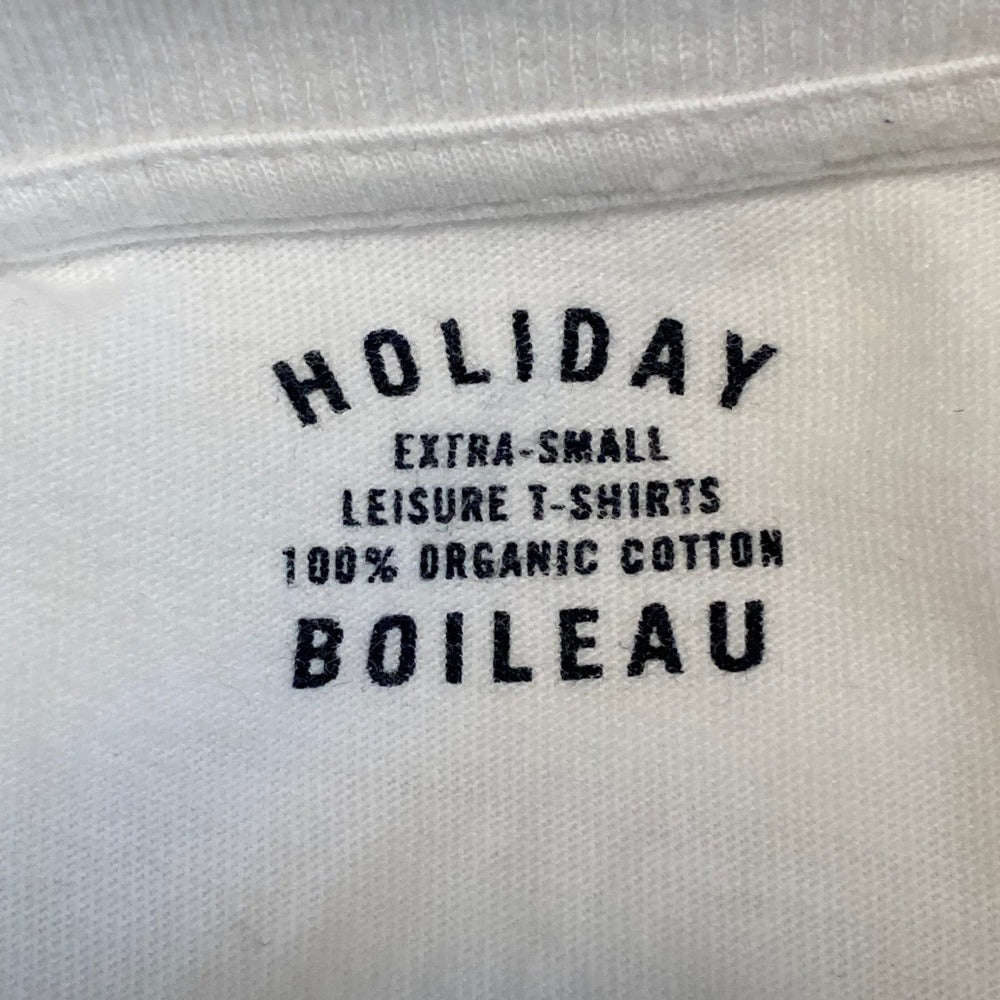 HOLIDAY ロゴクルーネックTシャツ