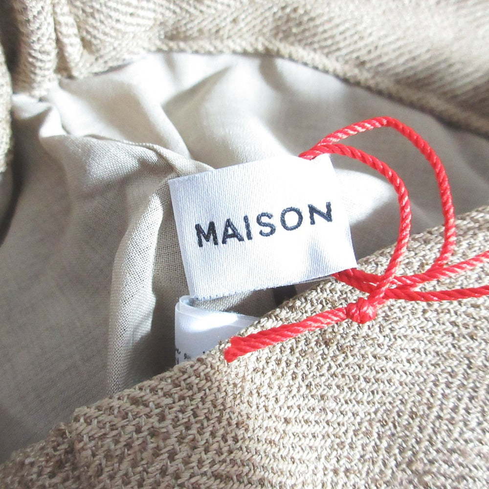 MAISON SPECIAL リング ツイード パンツ