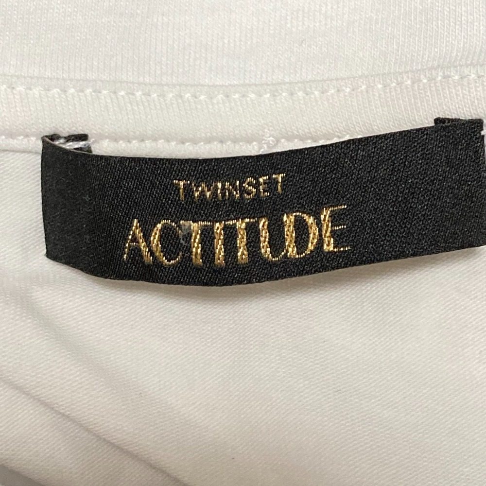 ツインセットアクティデュード ポリエステルTシャツ