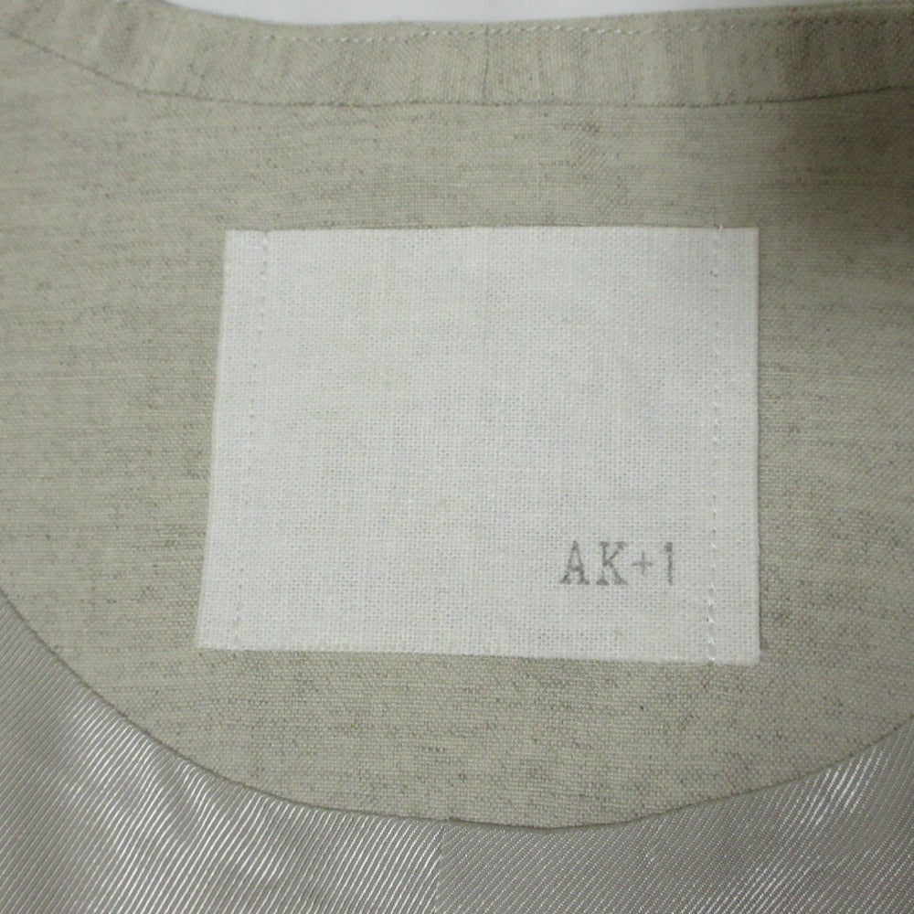 AK+1 ウール リネン ベスト