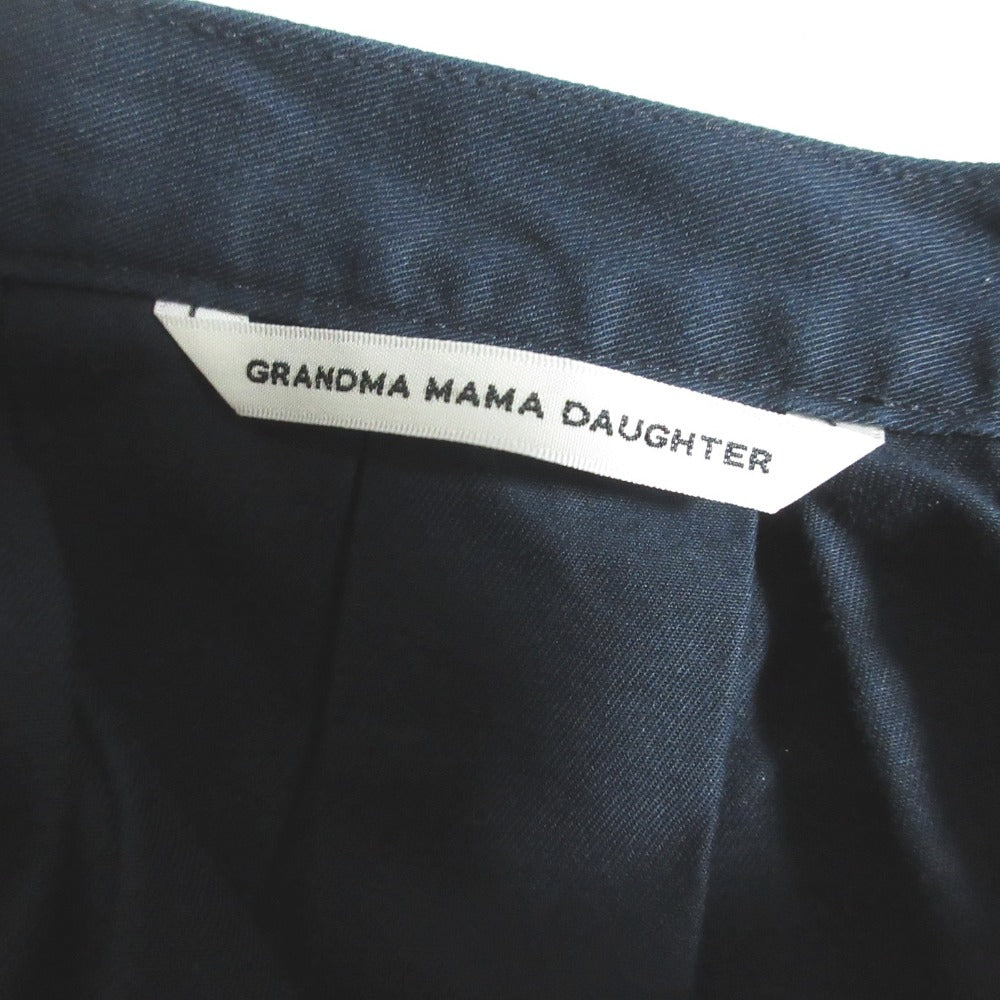 GRANDMA MAMA DAUGHTER コットン プリーツ スカート