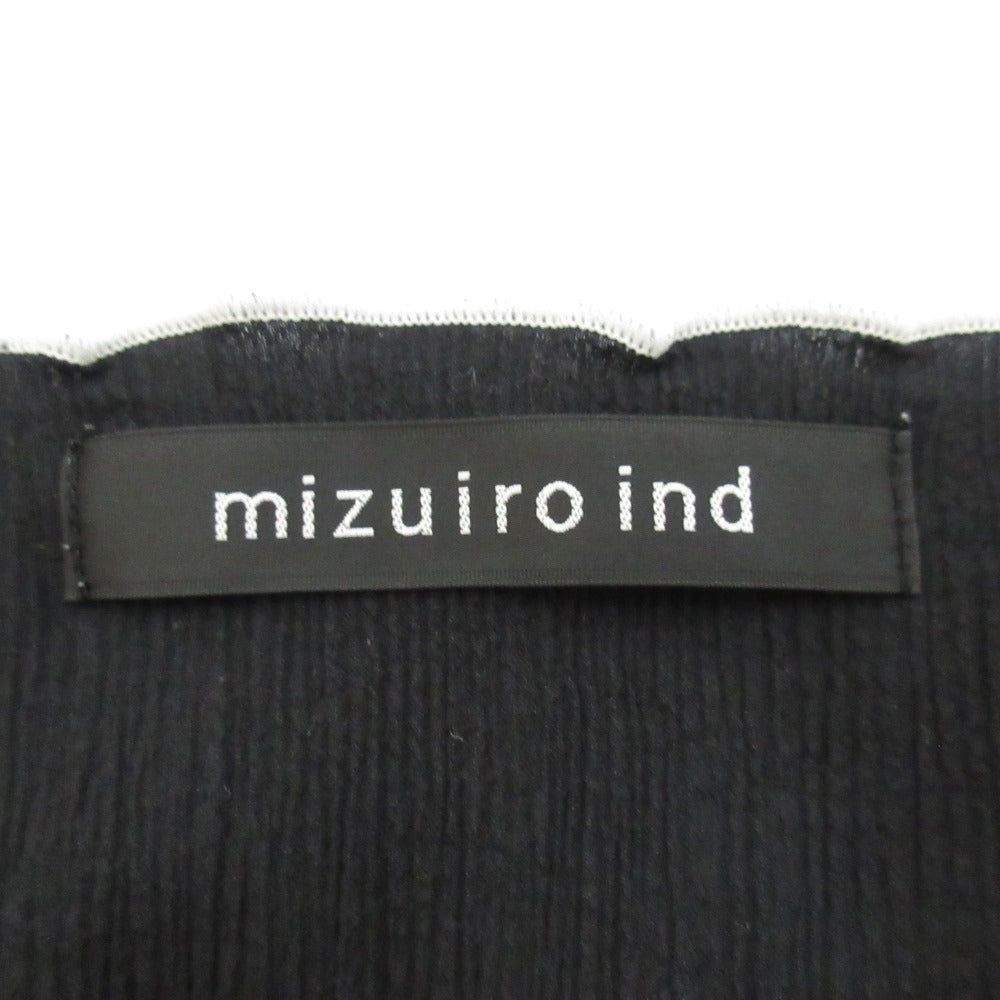 mizuiro ind スカラップ カラー ドレス