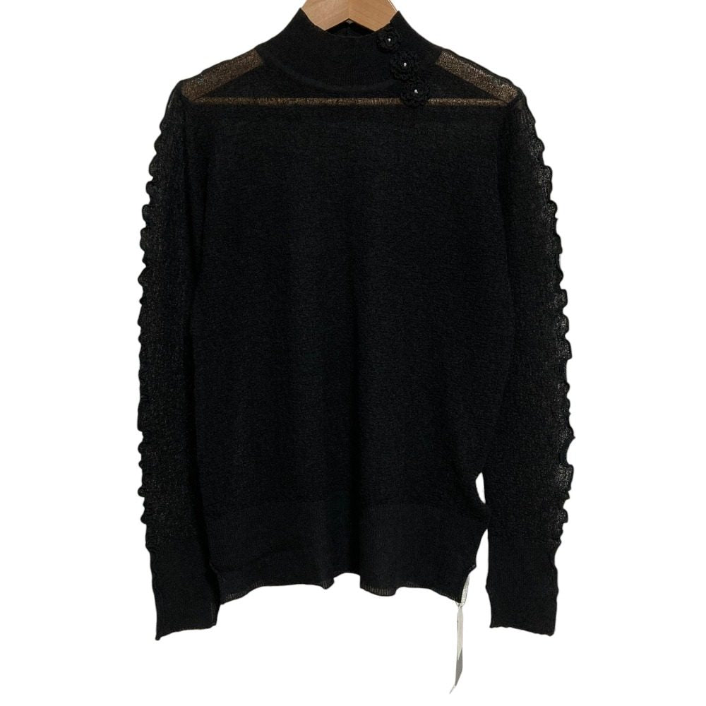 INGEBORG ハイ ネック ニット トップ