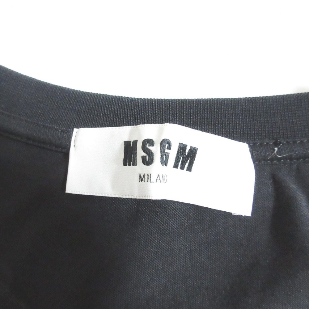 MSGM パッチワーク Tシャツ ドレス