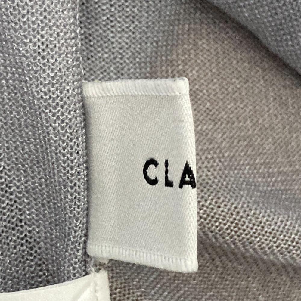 CLANE シアー V ネック ニット トップ