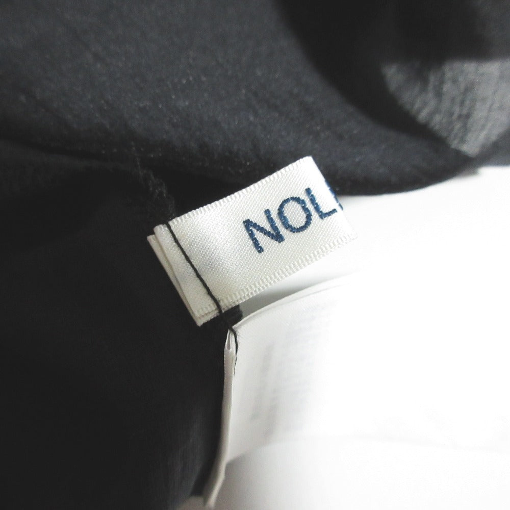 NOLLEY'S スリーブ シャーリング ソフト オーガンザ ブラウス