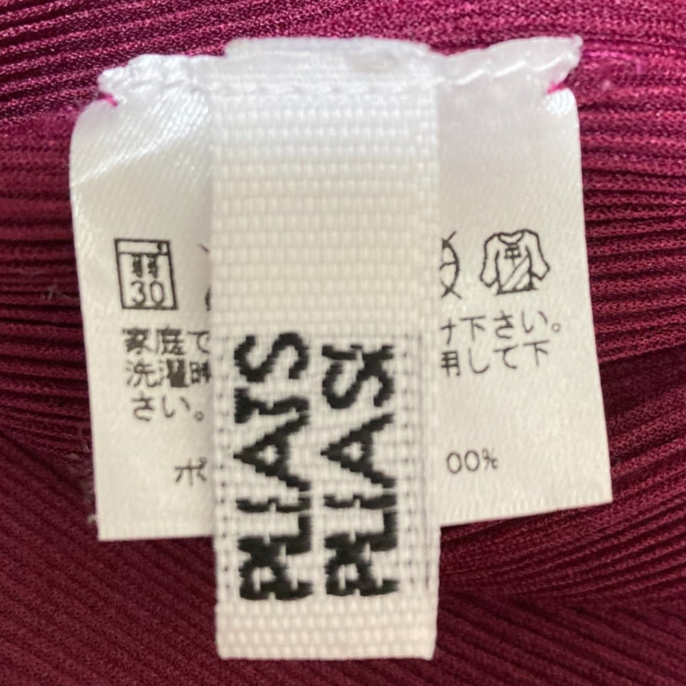 プリーツプリーズイッセイミヤケ 変形カットソー
