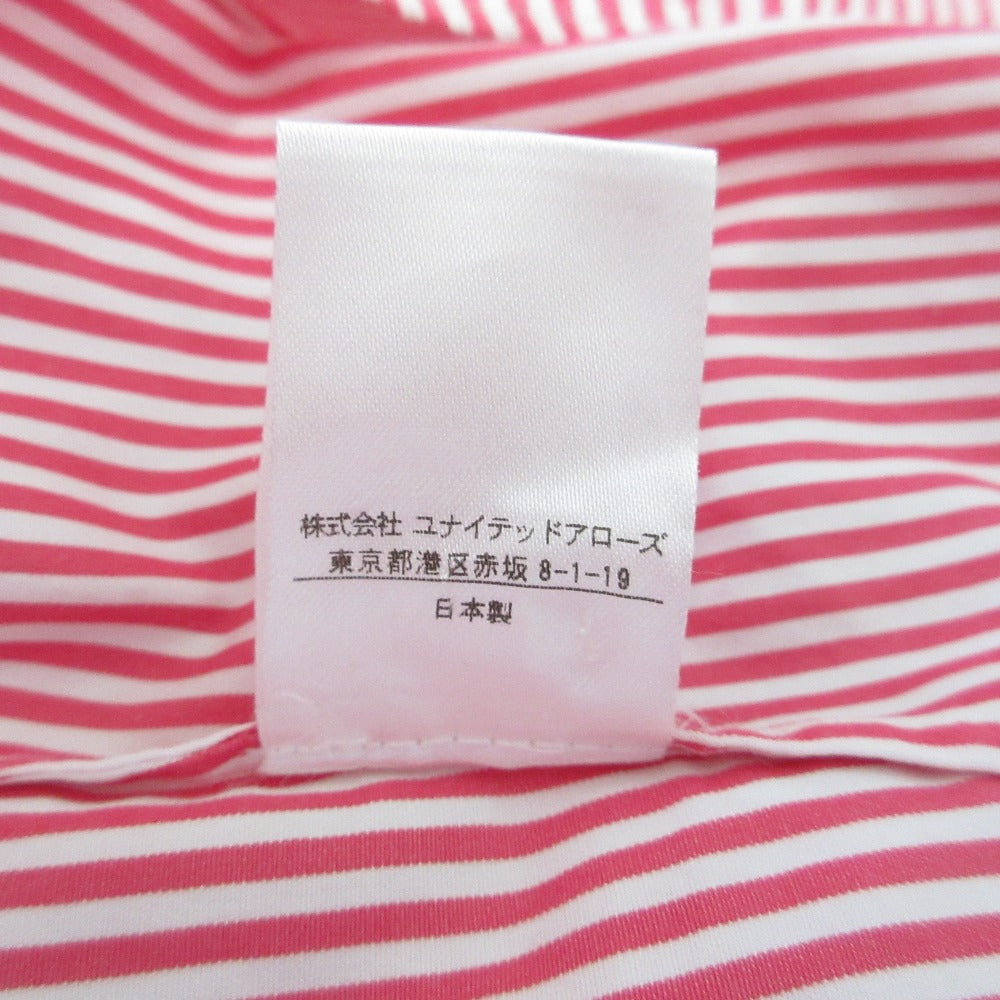 Drawer コットン ストライプ ブラウス