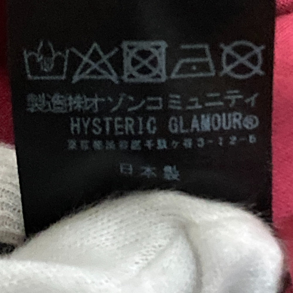 ヒステリックグラマー EROTIC CHICKS コットン 半袖Tシャツ