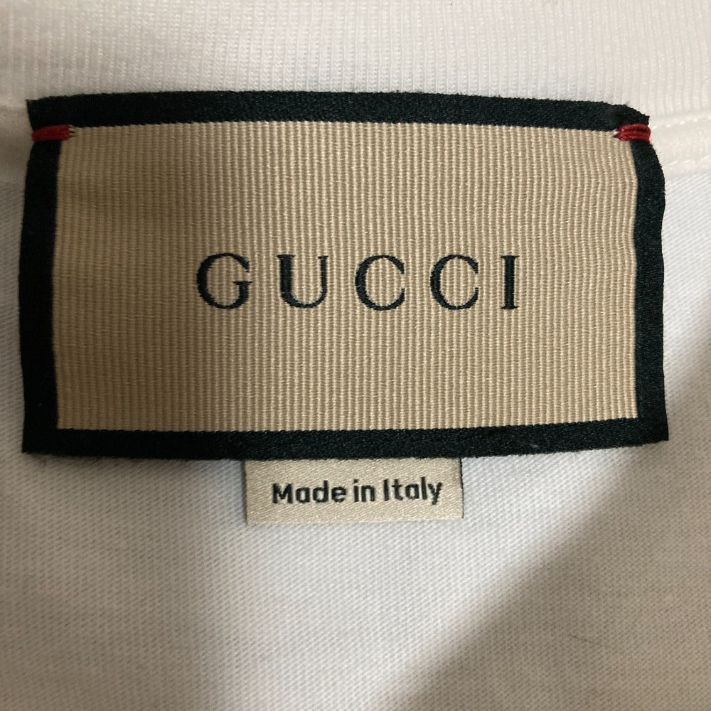 グッチ ロゴ コットン オーバーサイズ Tシャツ