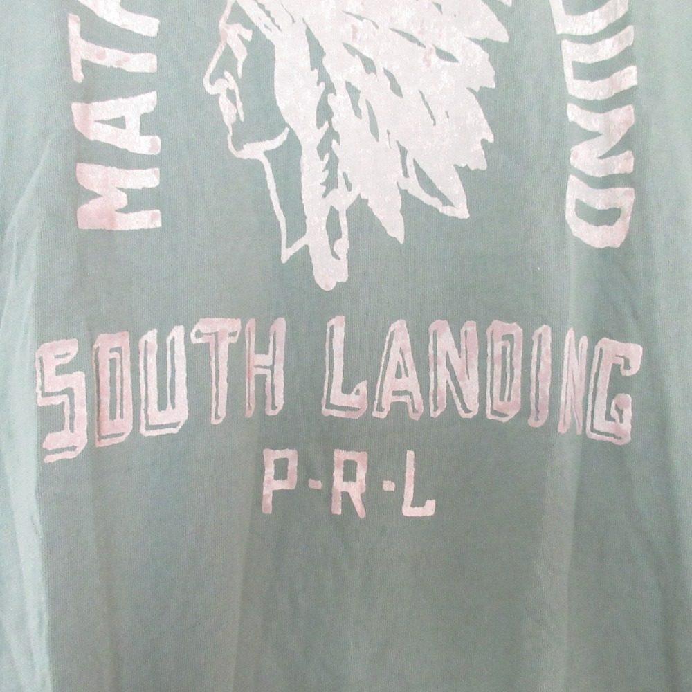ポロラルフローレン インディアンプリント コットン半袖Tシャツ
