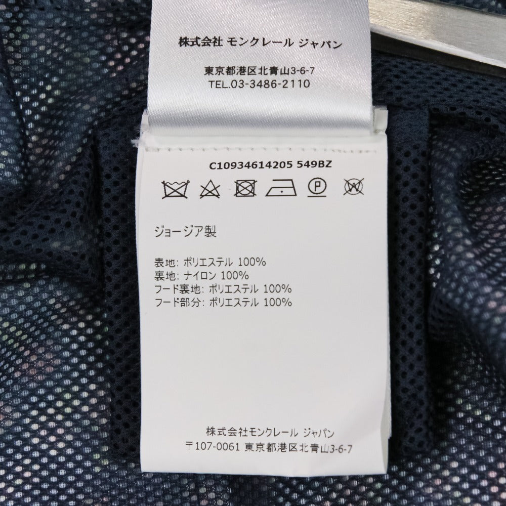 Moncler VIVE フラワー プリント ジップアップ フーディー