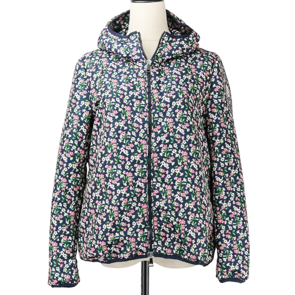 Moncler VIVE フラワー プリント ジップアップ フーディー
