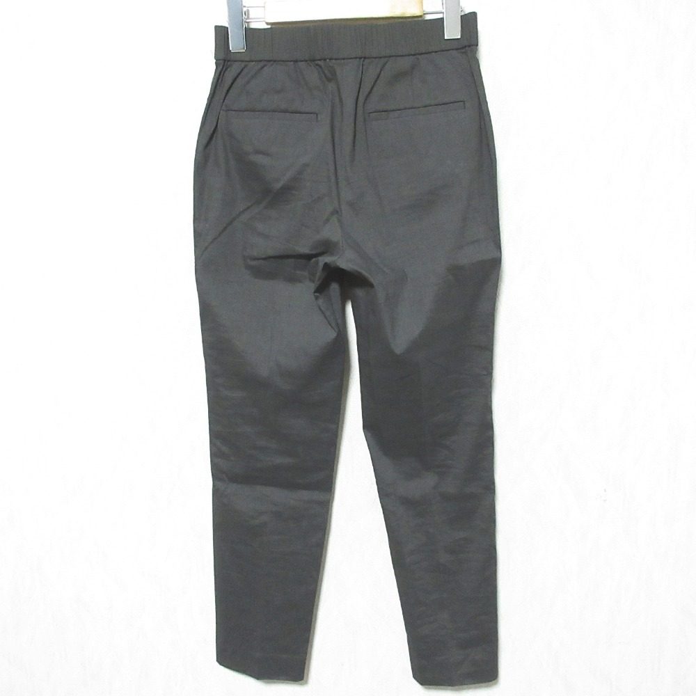 セオリーリュクス ECO CRUNCH WASH リネン ストレッチ パンツ