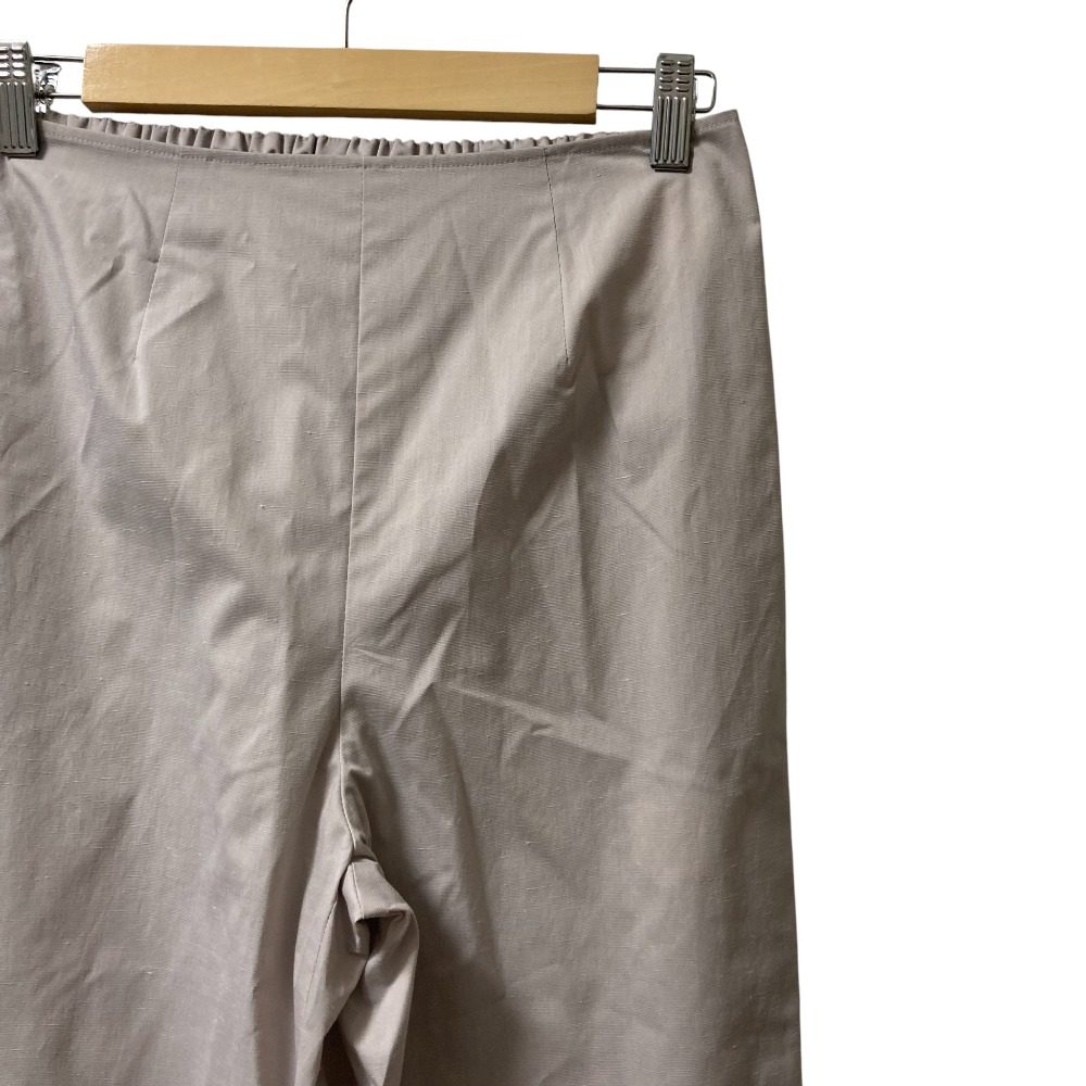 FRAMeWORK 麻混スラブ2wayスカートパンツ