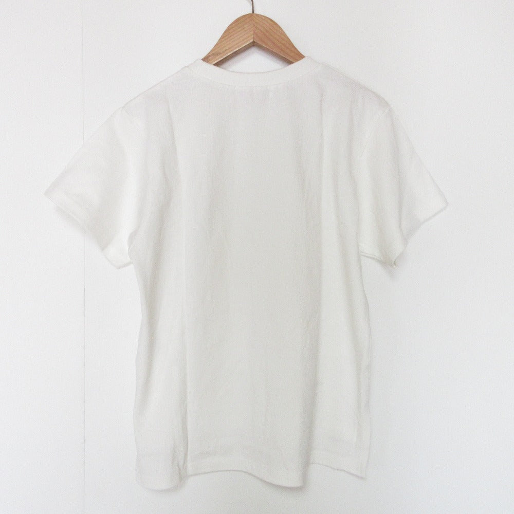 POPPY スワンプリント コットン半袖Tシャツ