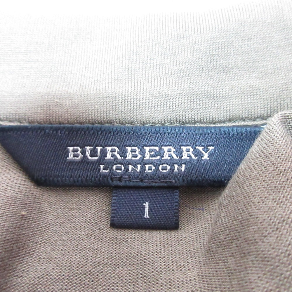 バーバリー フレンチ スリーブ ポロ シャツ トップ