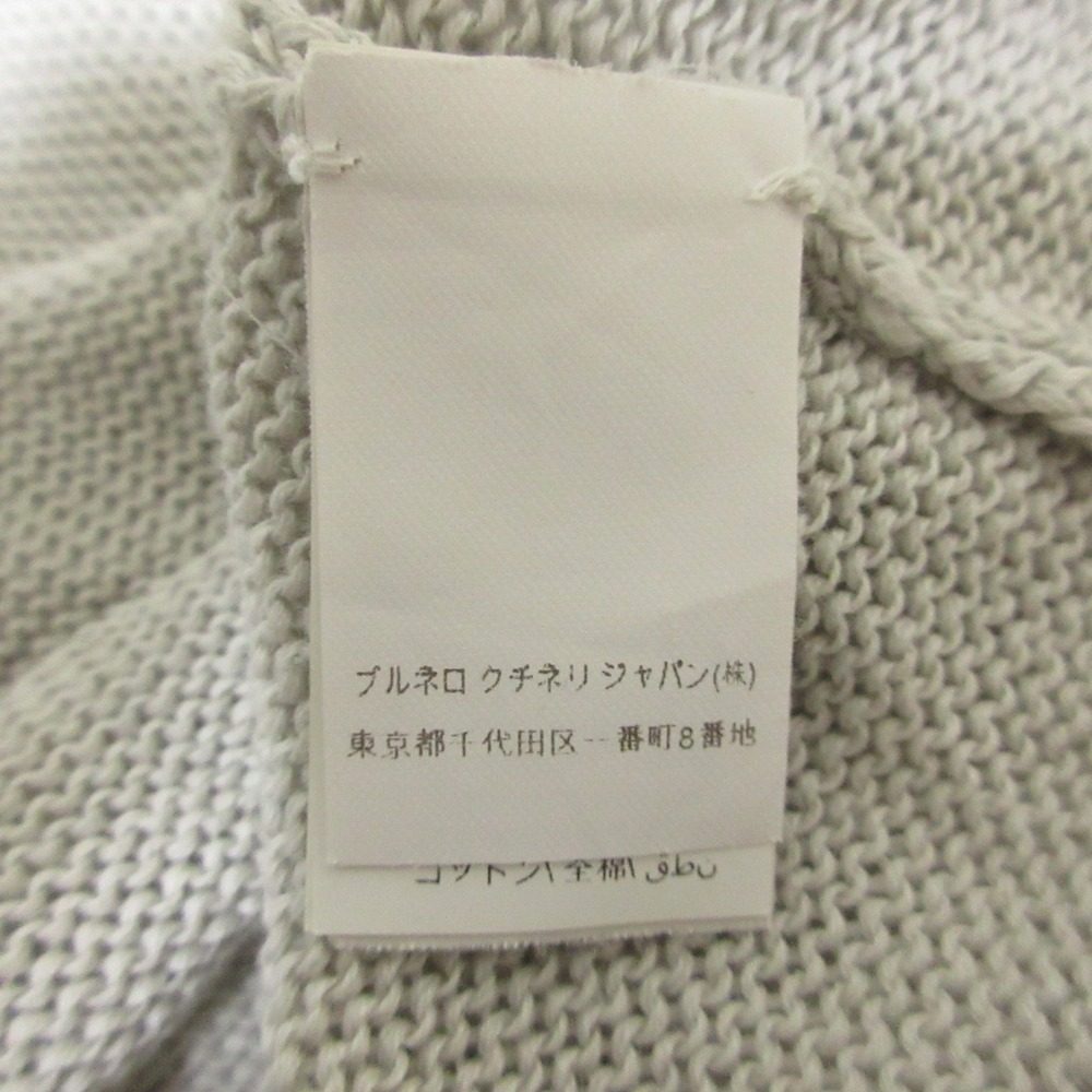ブルネロクチネリ ニットショートスリーブトップス
