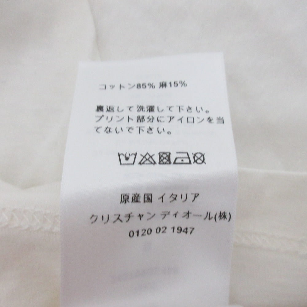 クリスチャンディオール プリントコットンTシャツ