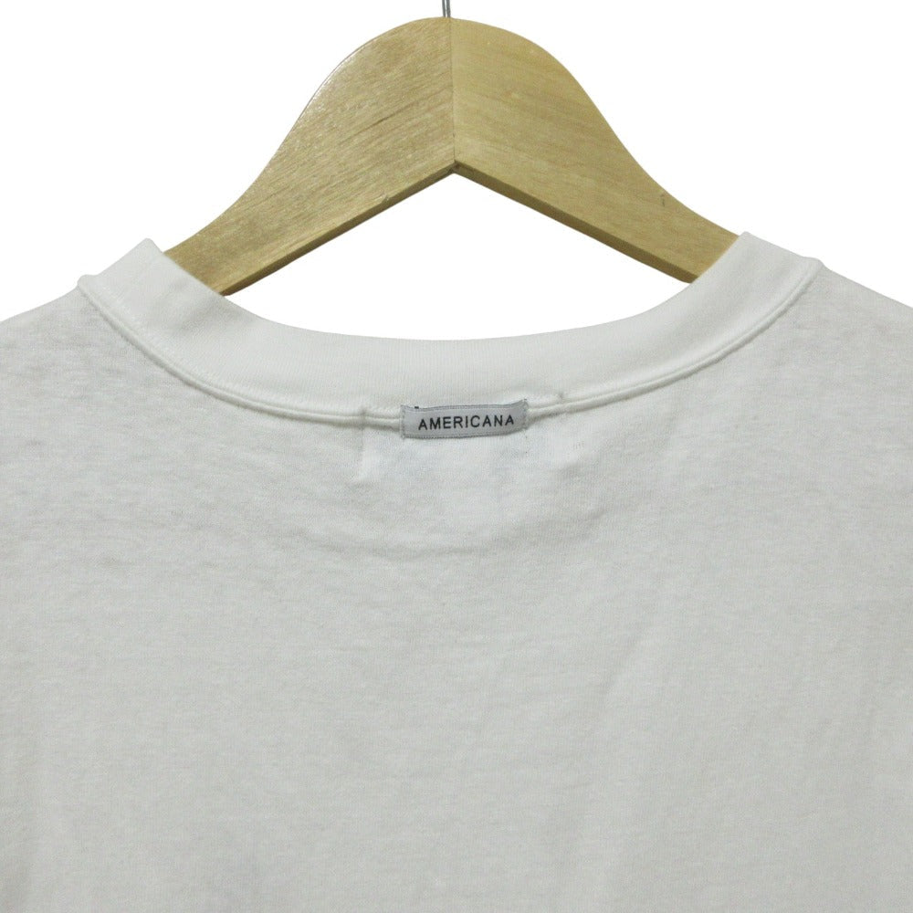 アメリカーナ 刺繍ノースリーブTシャツ