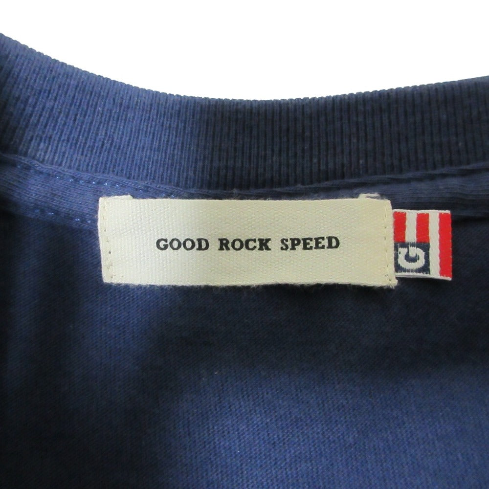 グッドロックスピード BUTTON YOUR FLY コットン 半袖Tシャツ
