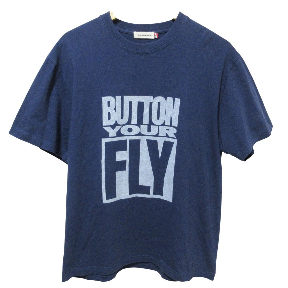 グッドロックスピード BUTTON YOUR FLY コットン 半袖Tシャツ