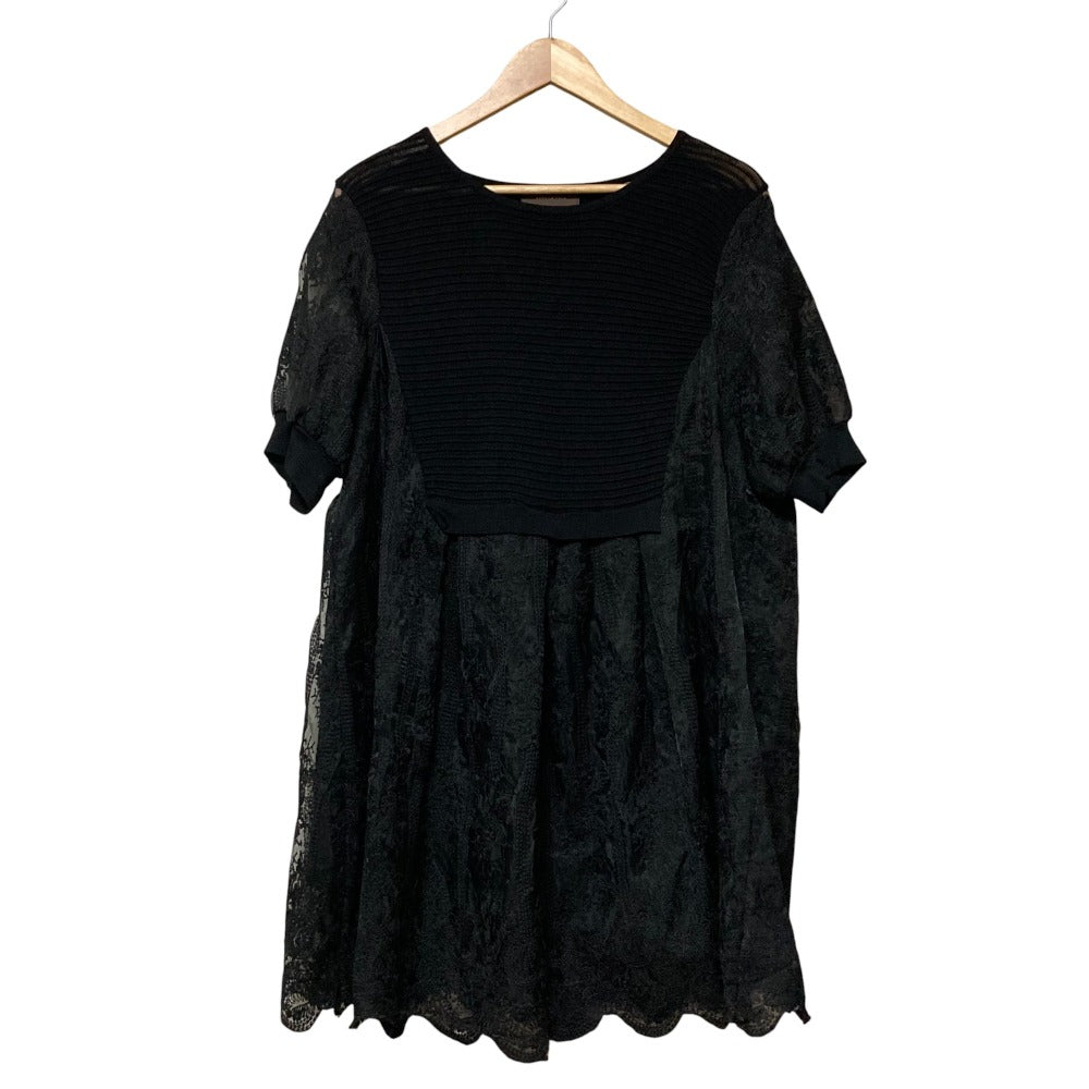 FRENCH PAVE レース ドレス