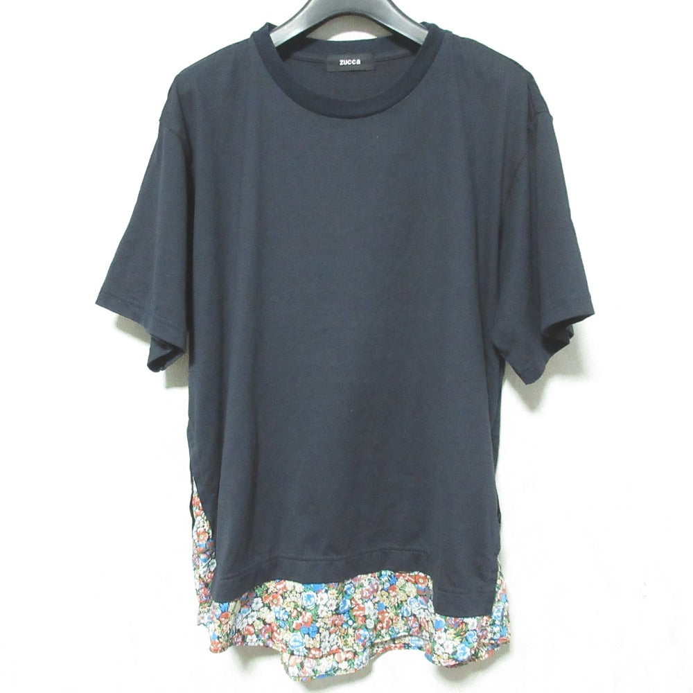 ズッカ リバティプリント コットンショートスリーブTシャツ