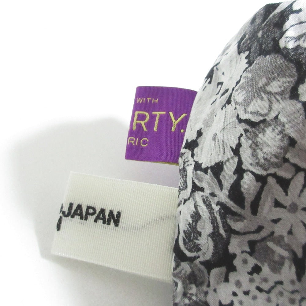 ズッカ リバティプリント ノースリーブコンビカットソー