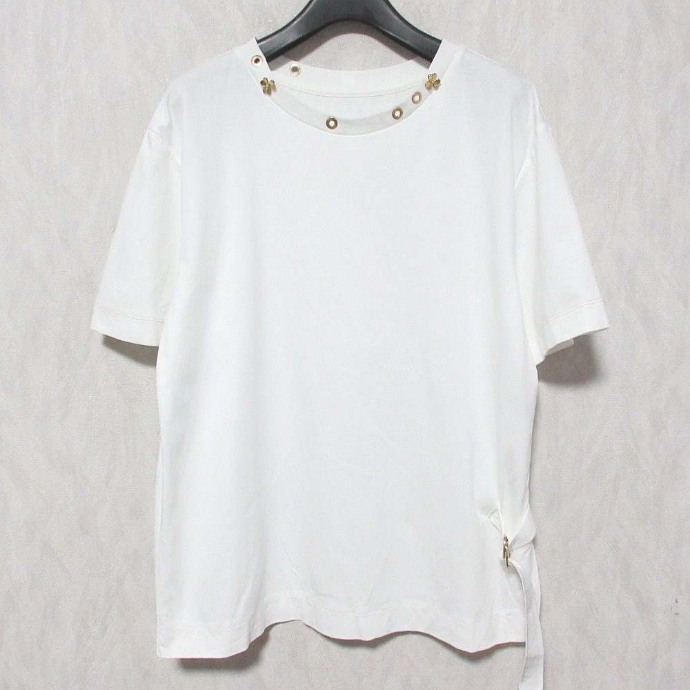 銀座マギー ハトメデザイン ショートスリーブTシャツ