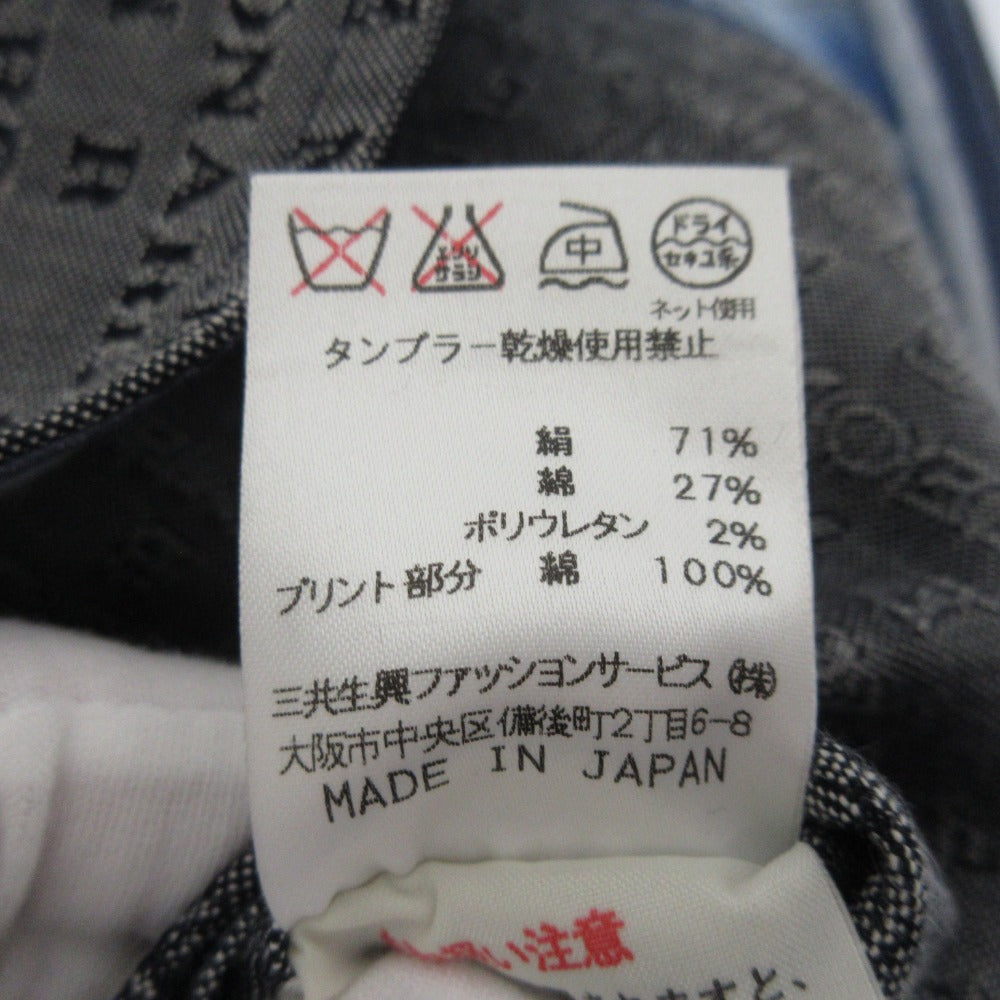 レオナール シルクノースリーブシャツ