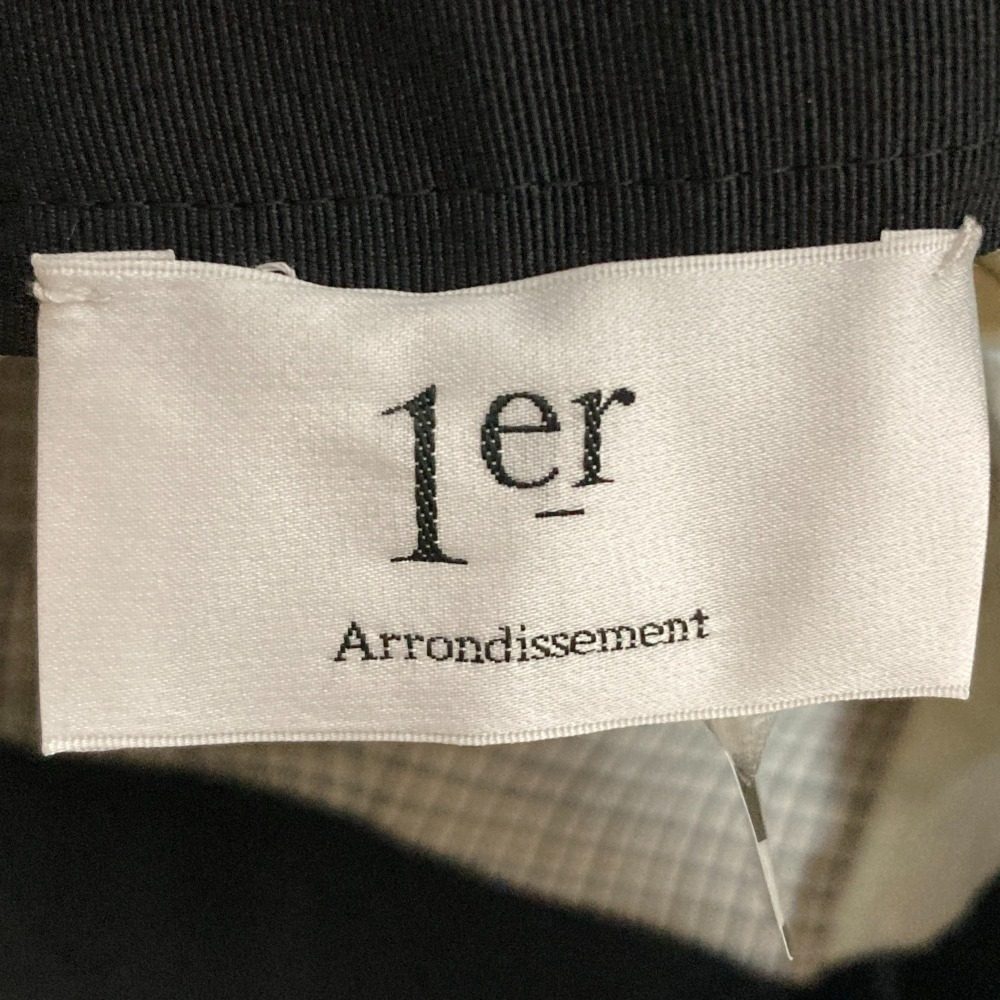 1er Arrondissement チェック パンツ