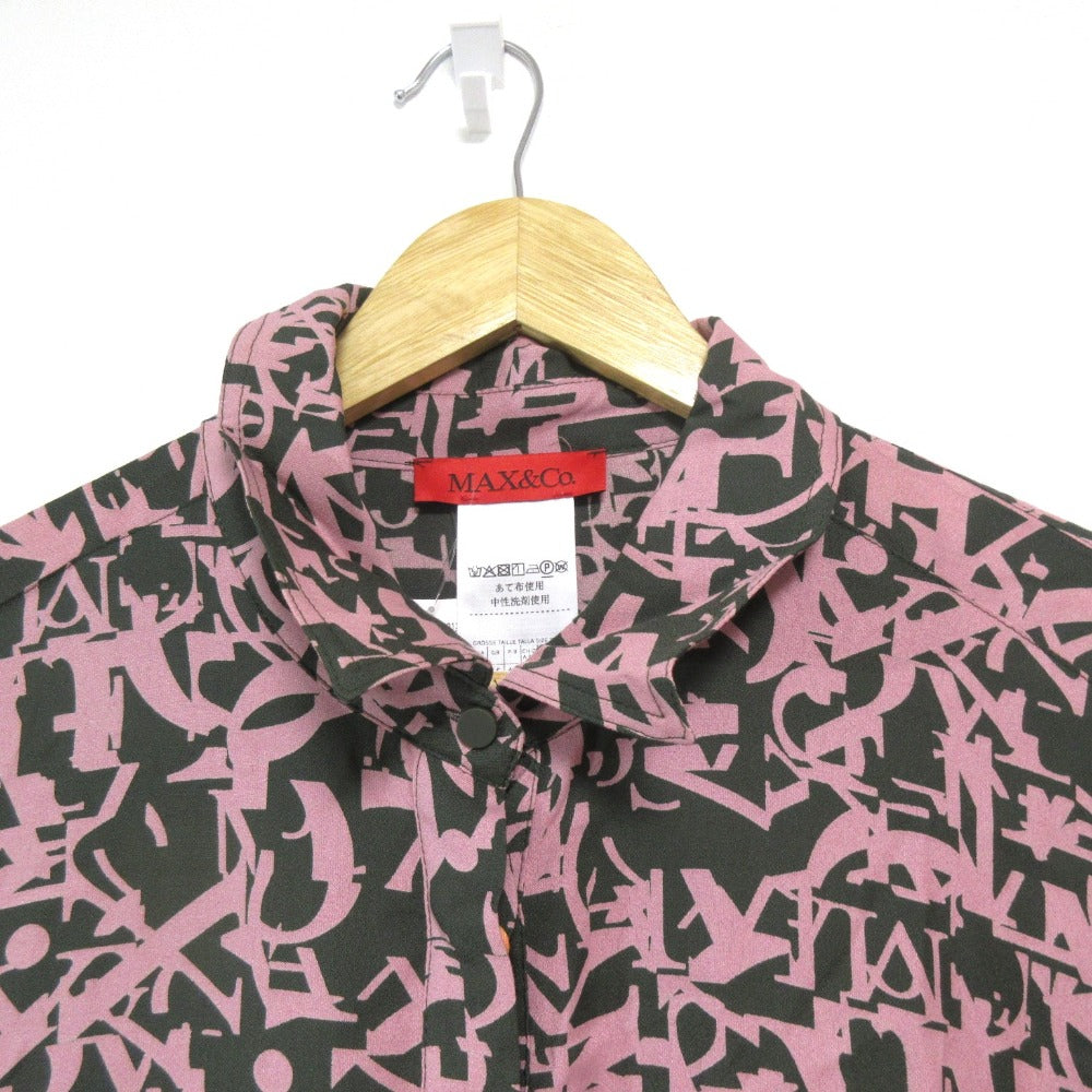 MAX&Co. GLENDA 長袖 ロング シャツ ドレス