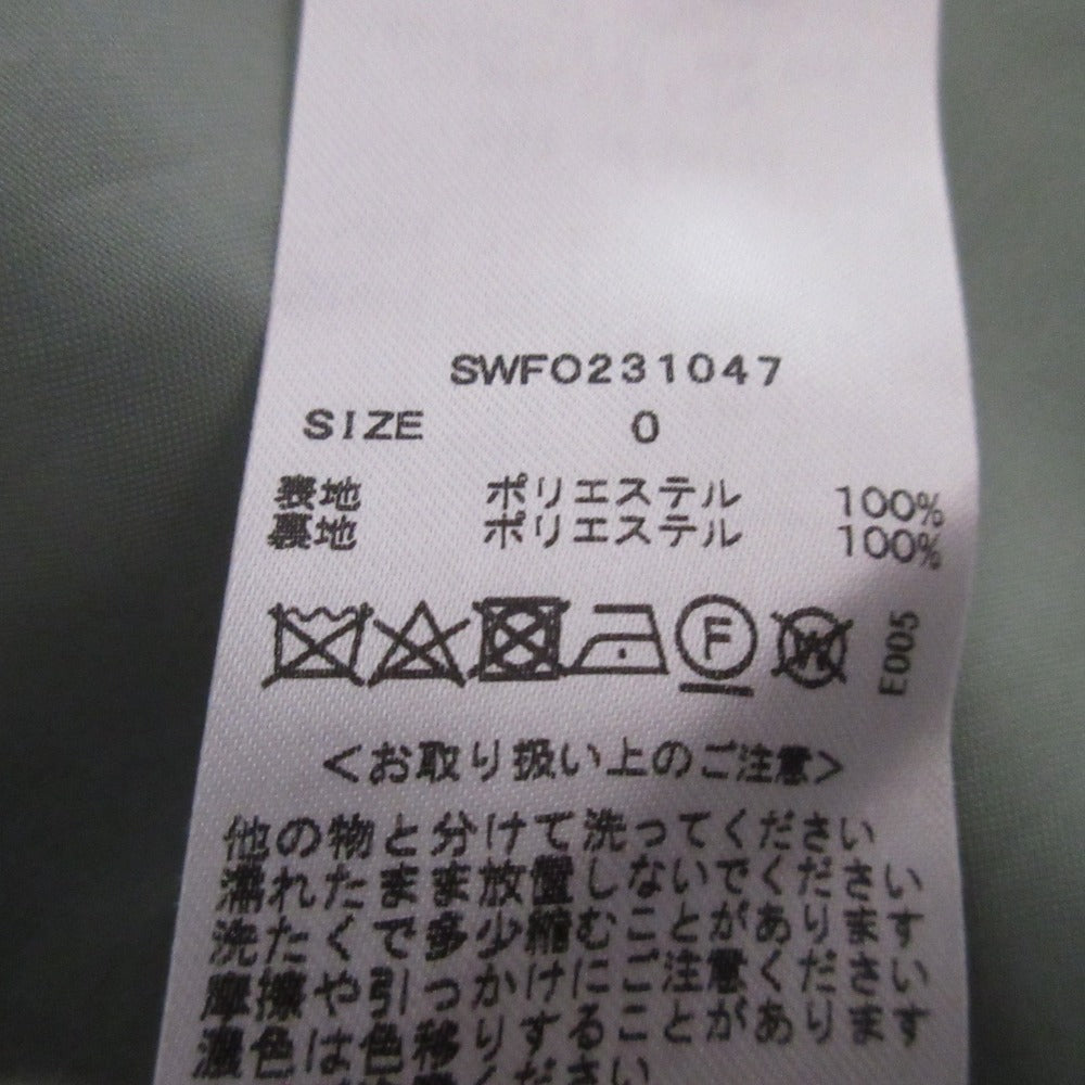 snidel プリント ドレス