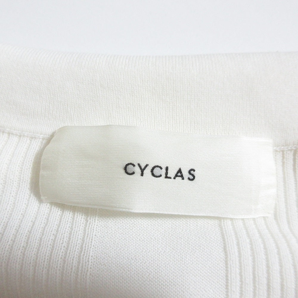CYCLAS リブ ニット トップ