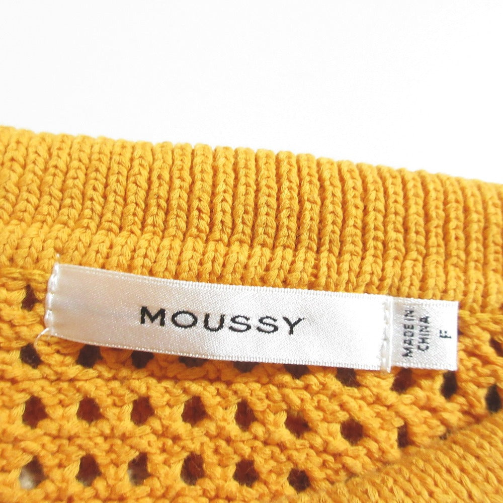 MOUSSY ストライプ クロシェ セットアップ