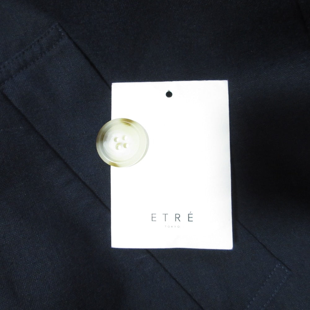 ETRE TOKYO ダブル ブレスト ロング トレンチ コート