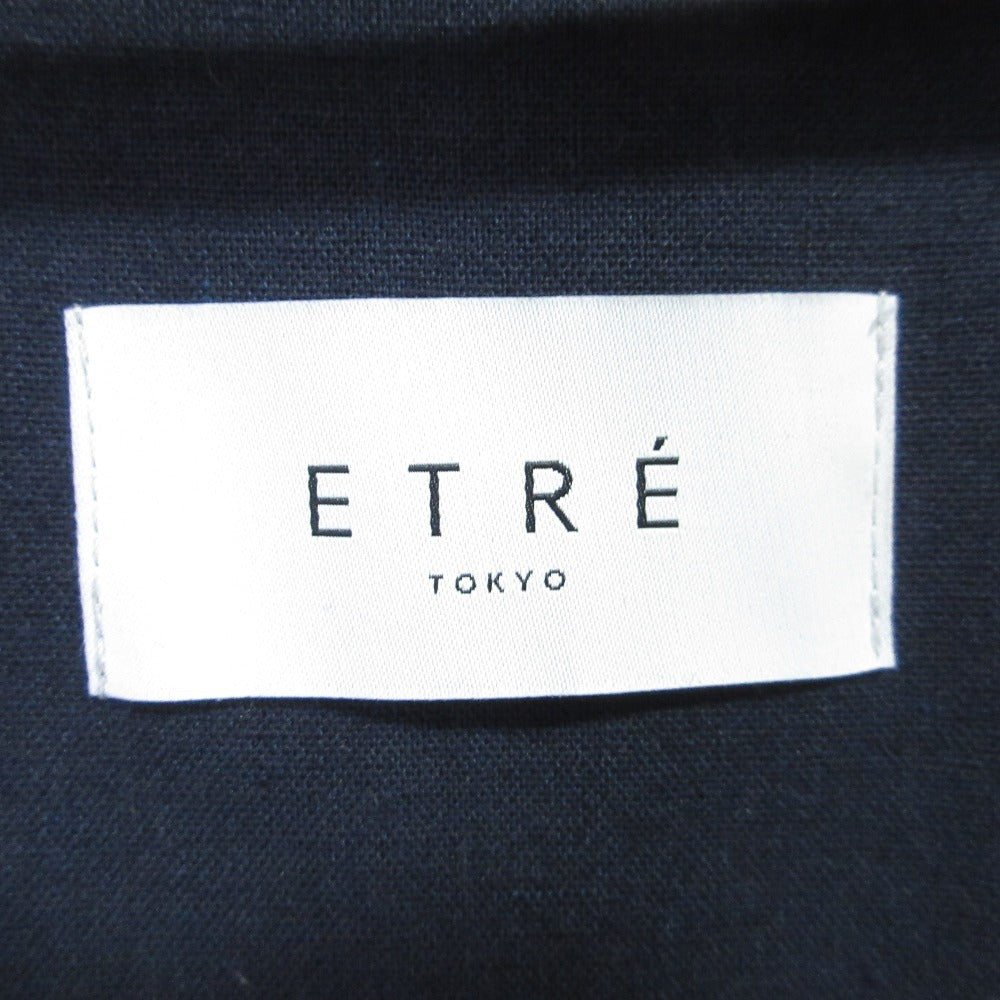 ETRE TOKYO ダブル ブレスト ロング トレンチ コート